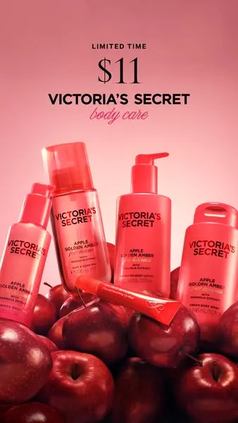 Victoria's Secret $11 body care ad