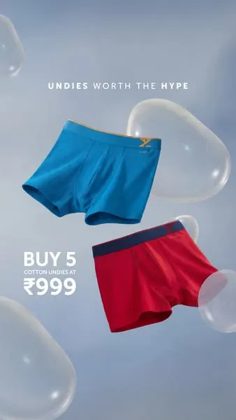 XYXX brand ad, undies worth the hype