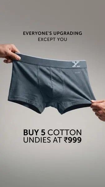 XYXX brand ad, everyone's upgrading except you
